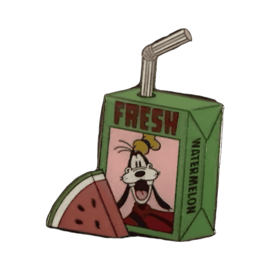 Goofy juice box Disney pin