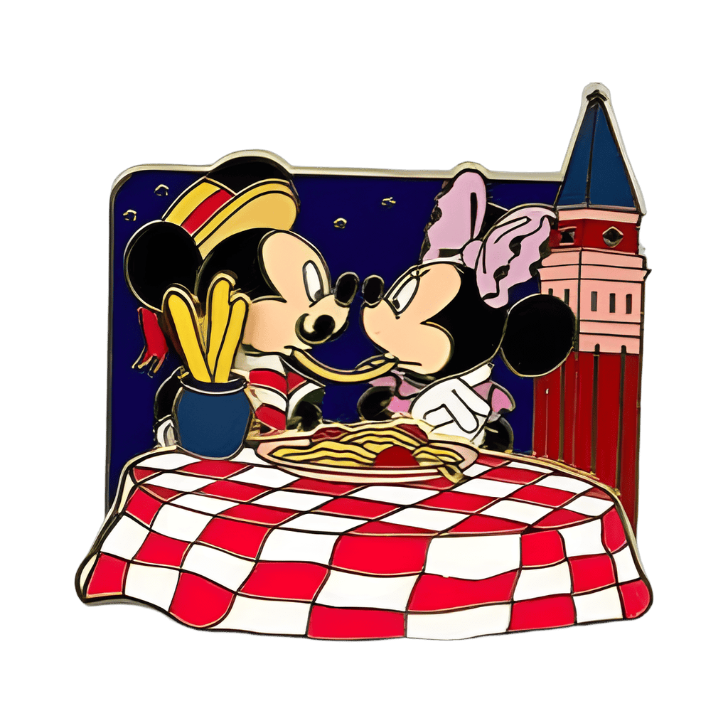 Mickey and Minnie in Italy Disney pin