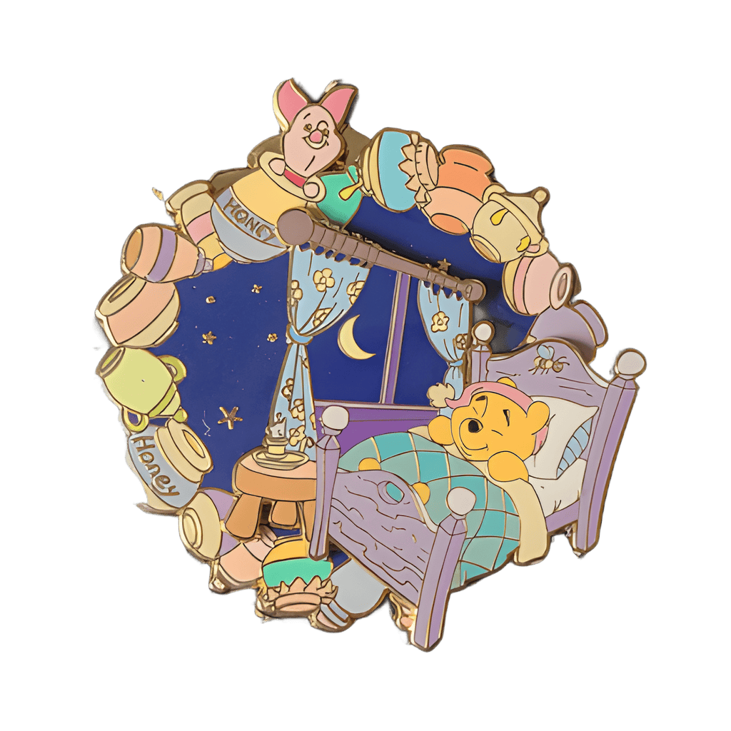 Winnie the Pooh Dreaming Spinner Disney pin