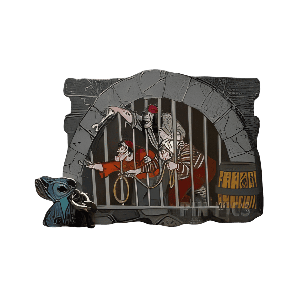 Stitch with key Disney pin