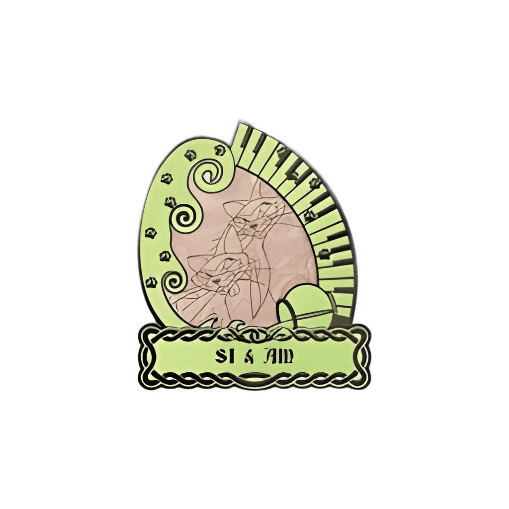 Si & Am Disney pin