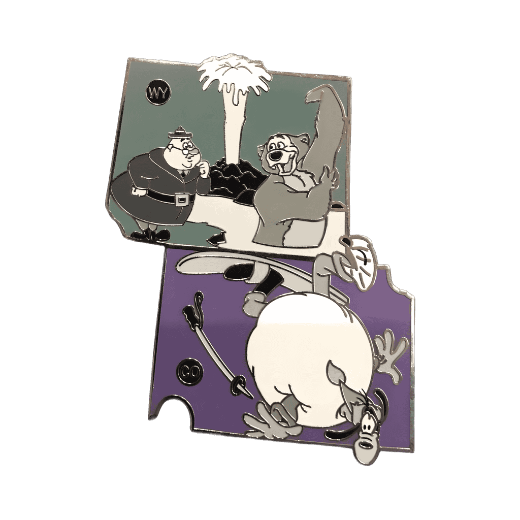 Colorado and Wyoming CHASER Disney pin