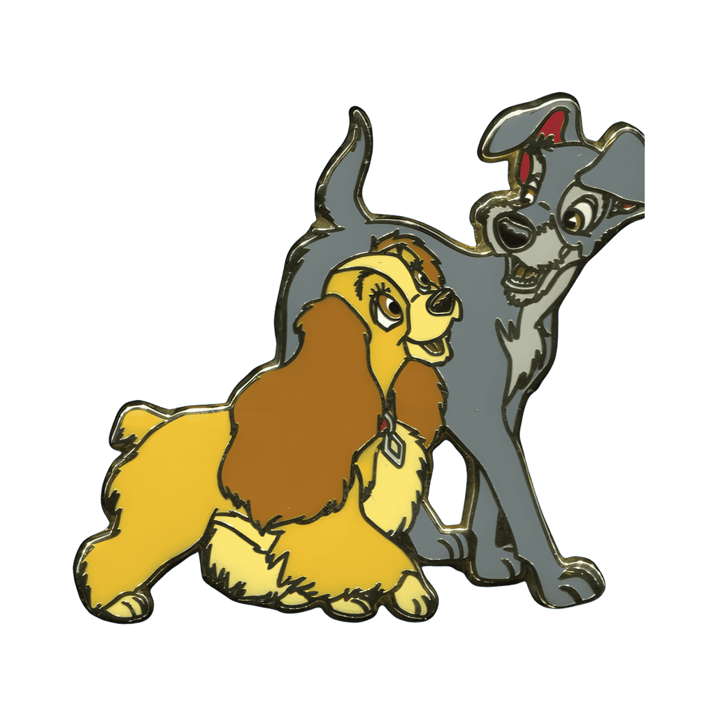 Lady and the Tramp Disney pin