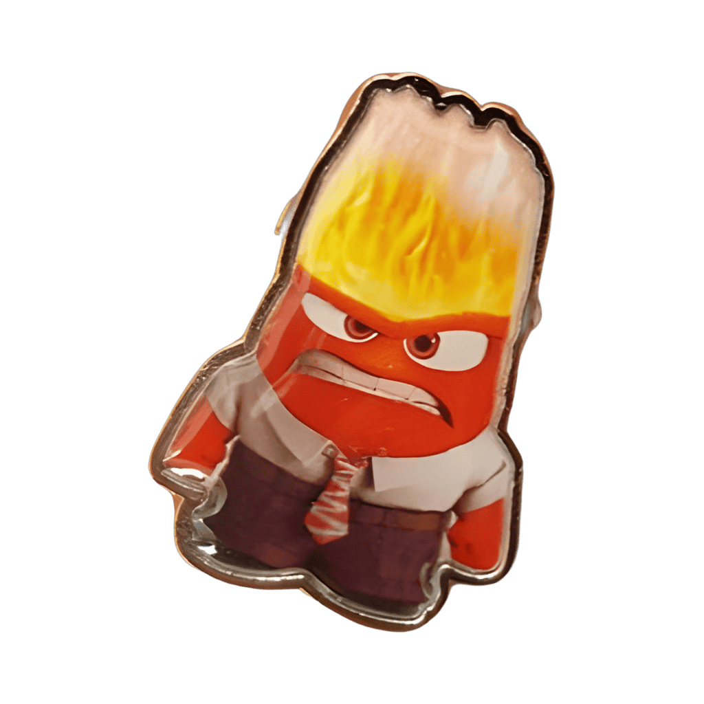 Anger Disney pin