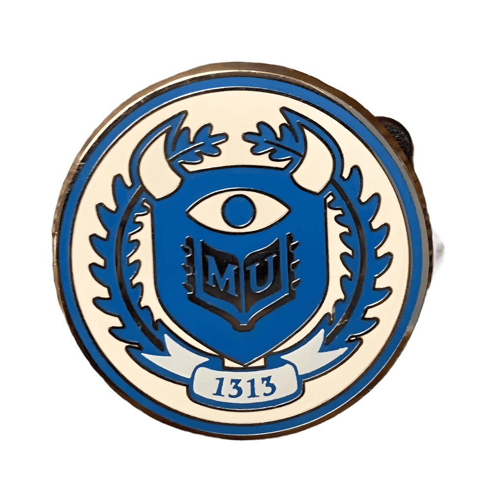 MU School Crest Disney pin