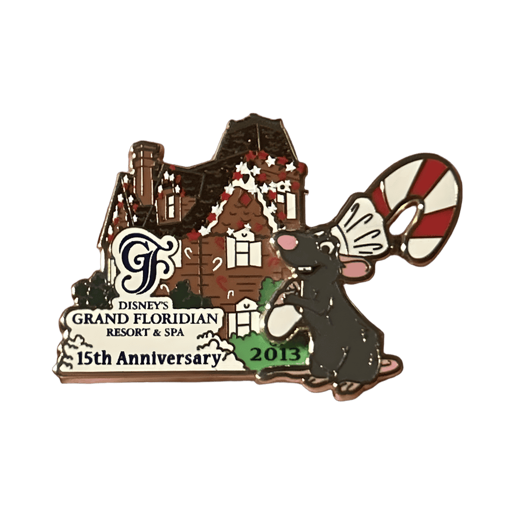 Grand Floridian Remy Disney pin