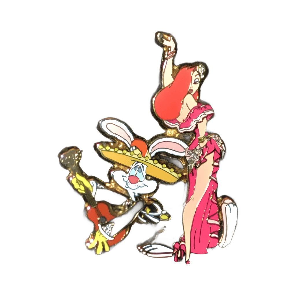 Roger and Jessica Rabbit Disney pin