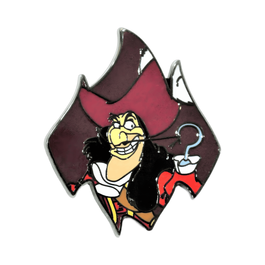 Captain Hook Disney pin