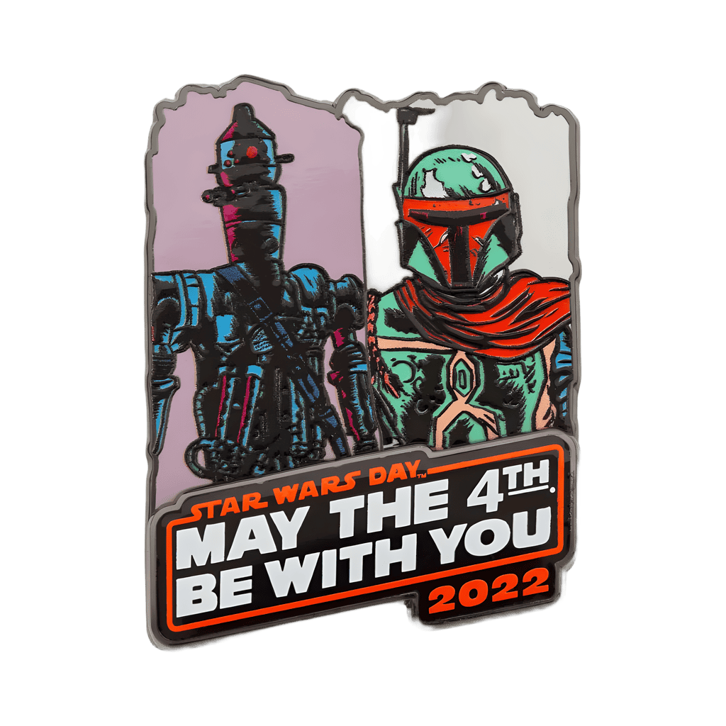 Boba Fett and IG-88 Disney pin