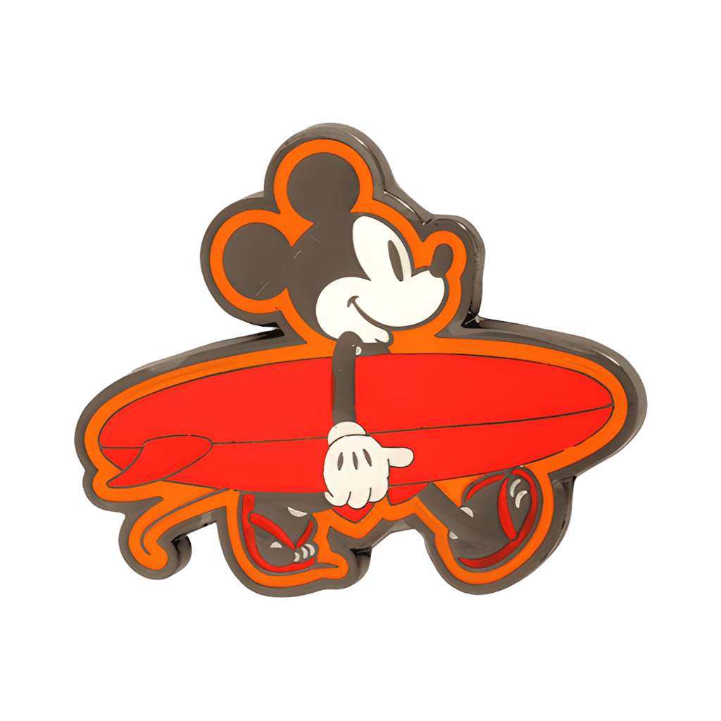 Mickey Mouse Surfboard Disney pin