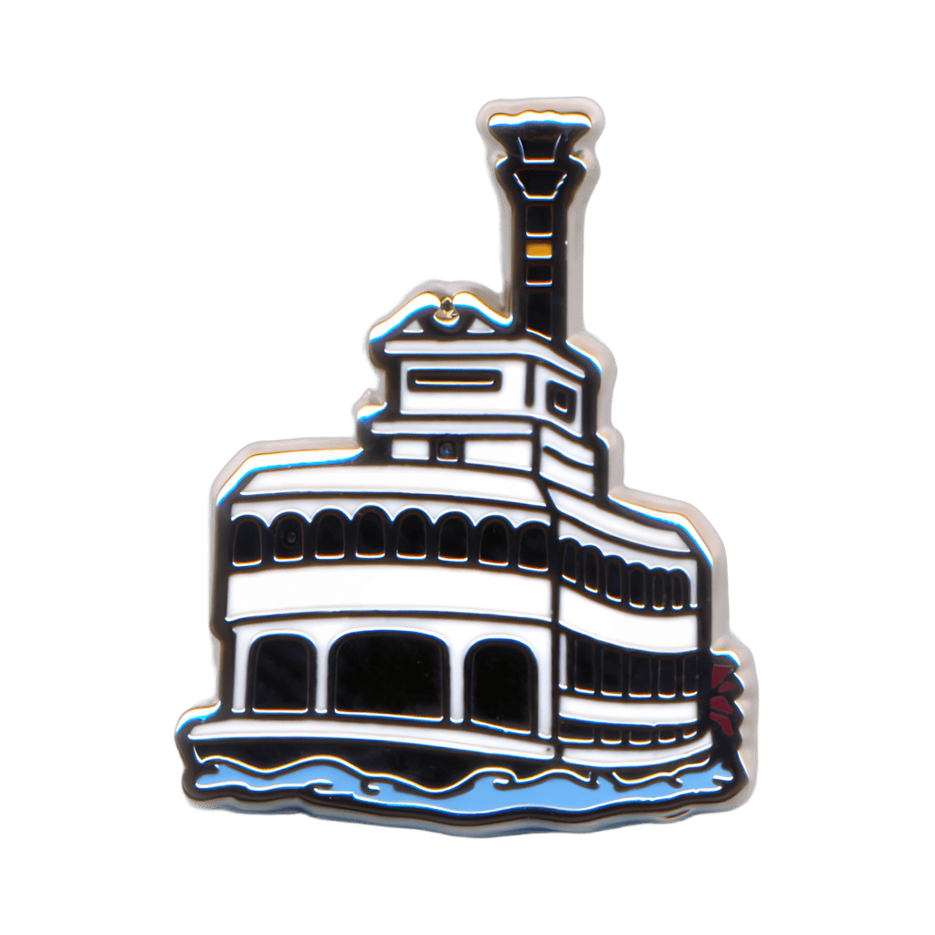 Liberty Belle Riverboat Disney pin