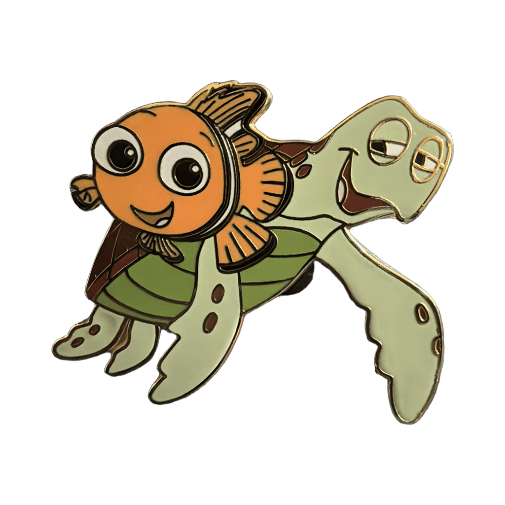 Crush and Nemo Disney pin