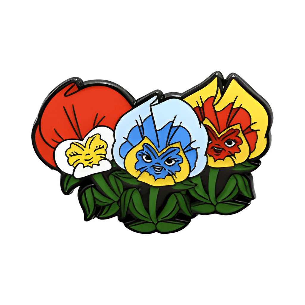 Flowers Disney pin