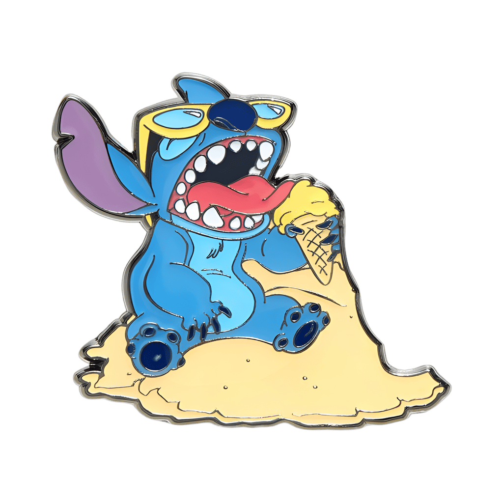 Stitch Eating Ice Cream Disney pin