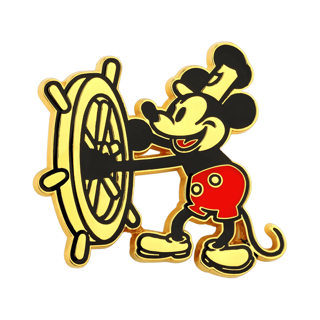 Steamboat Willie Disney pin