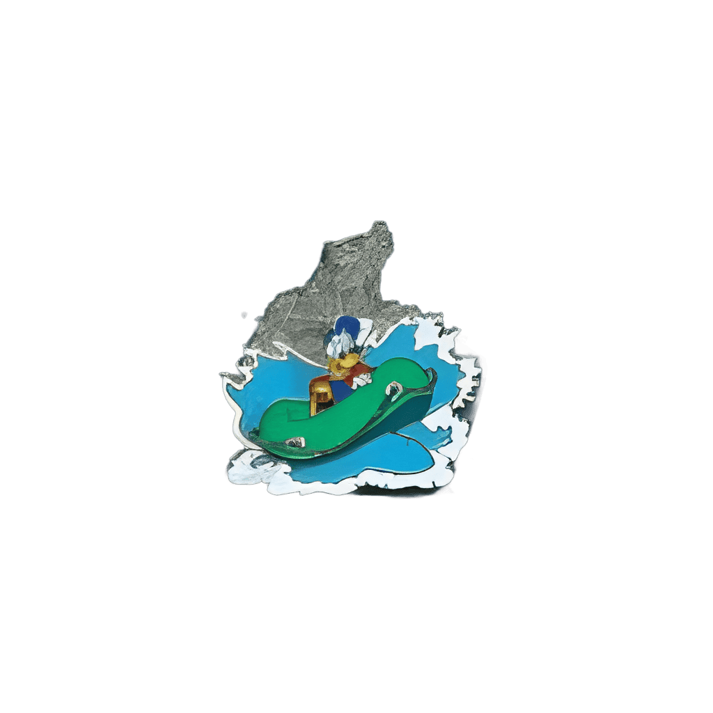 Donald Duck at Grizzly River Run Disney pin