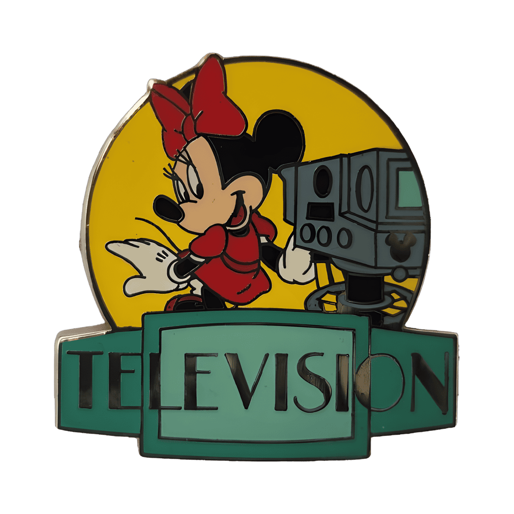 Television Disney pin
