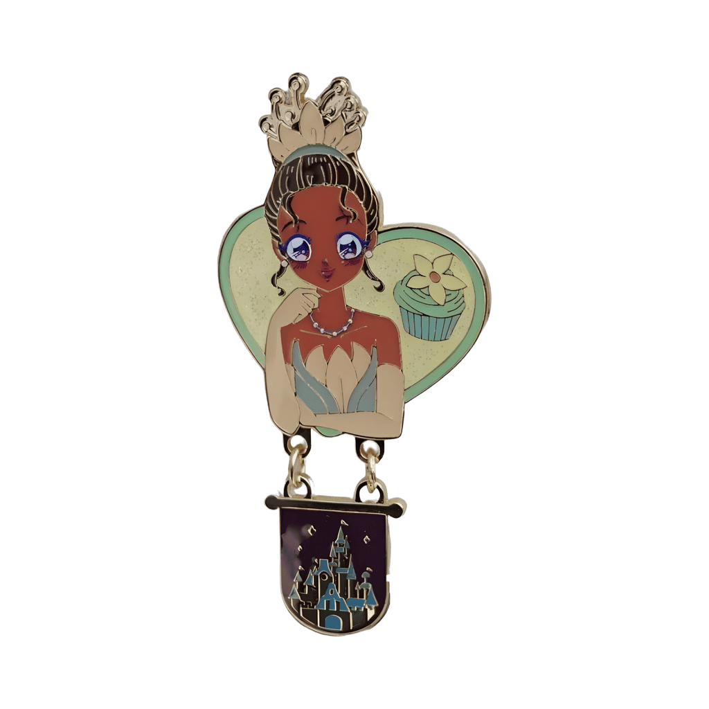 Tiana with Castle Disney pin