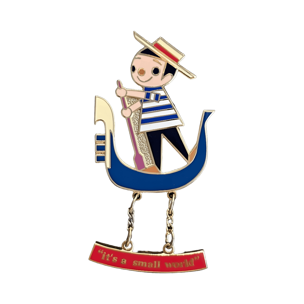 Italy - Italian Boy In Gondola Disney pin