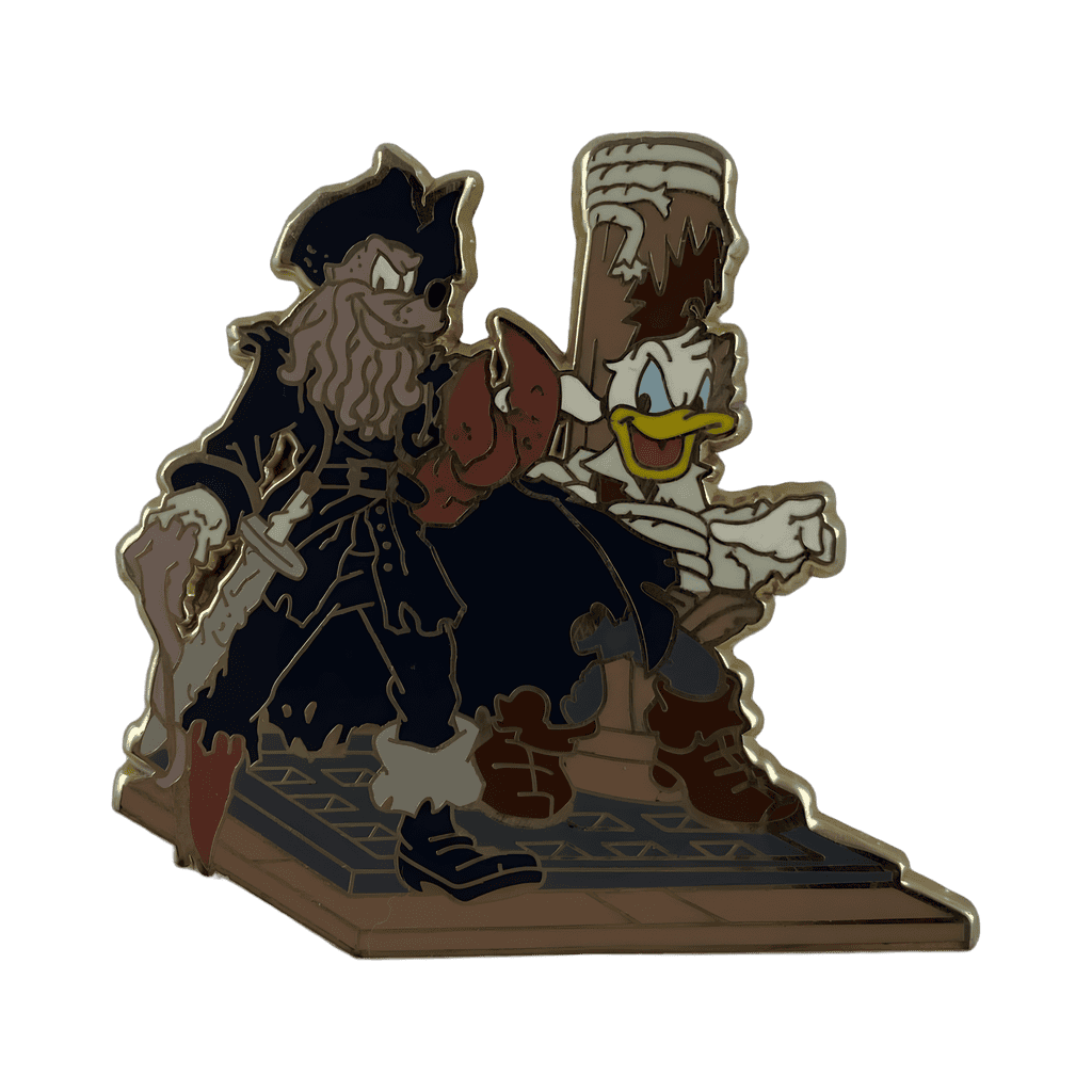 Goofy and Donald as Davy Jones and Will Turner Disney pin