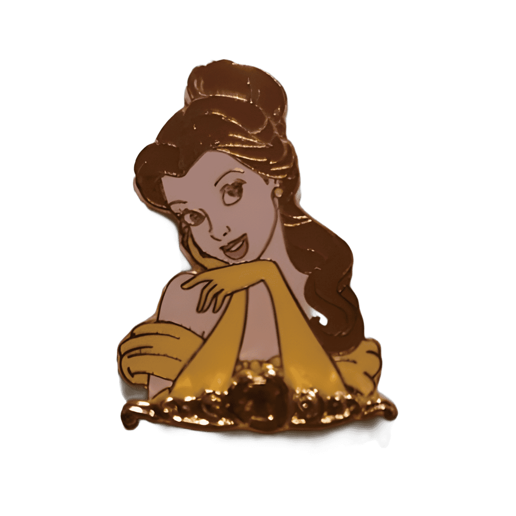 Belle Power Stone Disney pin