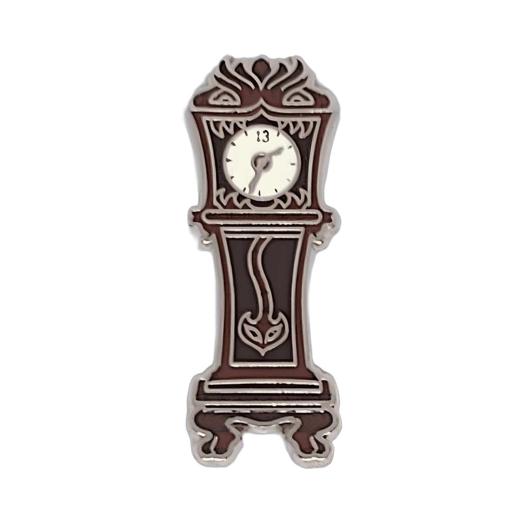 13 Hour Grandfather Clock Disney pin