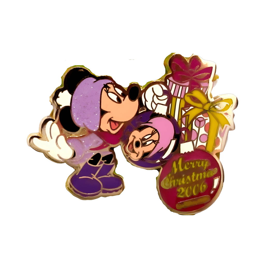 Minnie Christmas Ornament 2006 Disney pin
