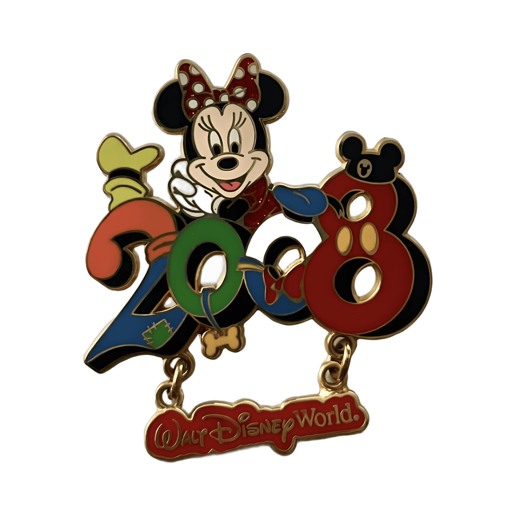 Minnie Mouse Dangle - Walt Disney World Disney pin