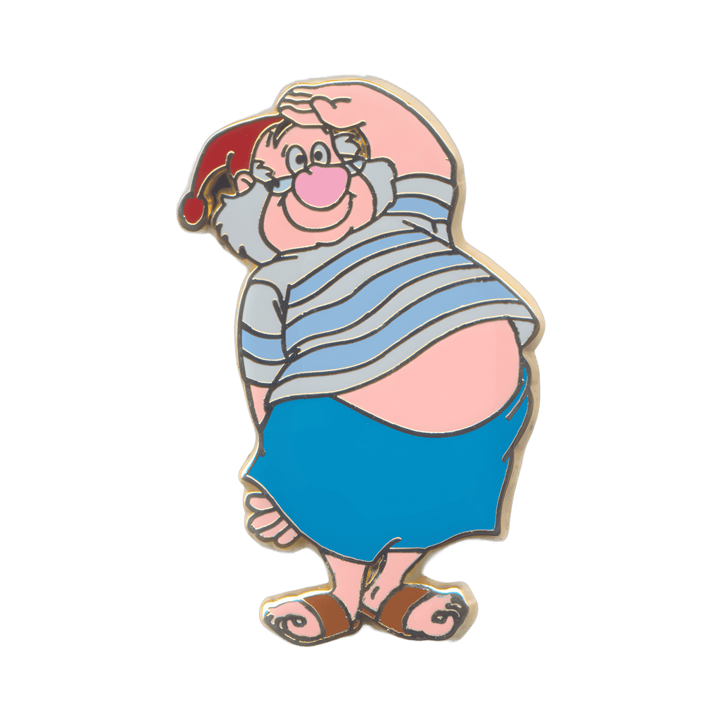 Mr. Smee Saluting Disney pin
