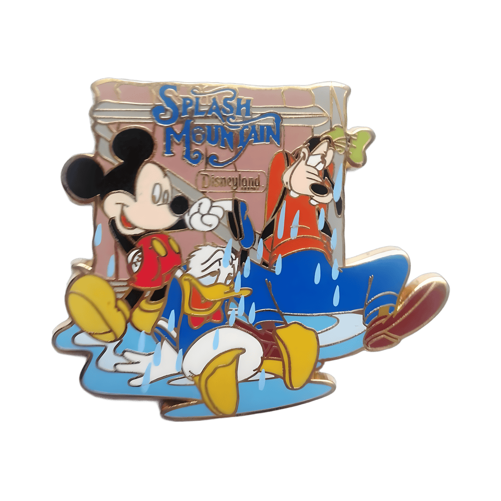 Mickey, Goofy, and Donald All Wet Disney pin