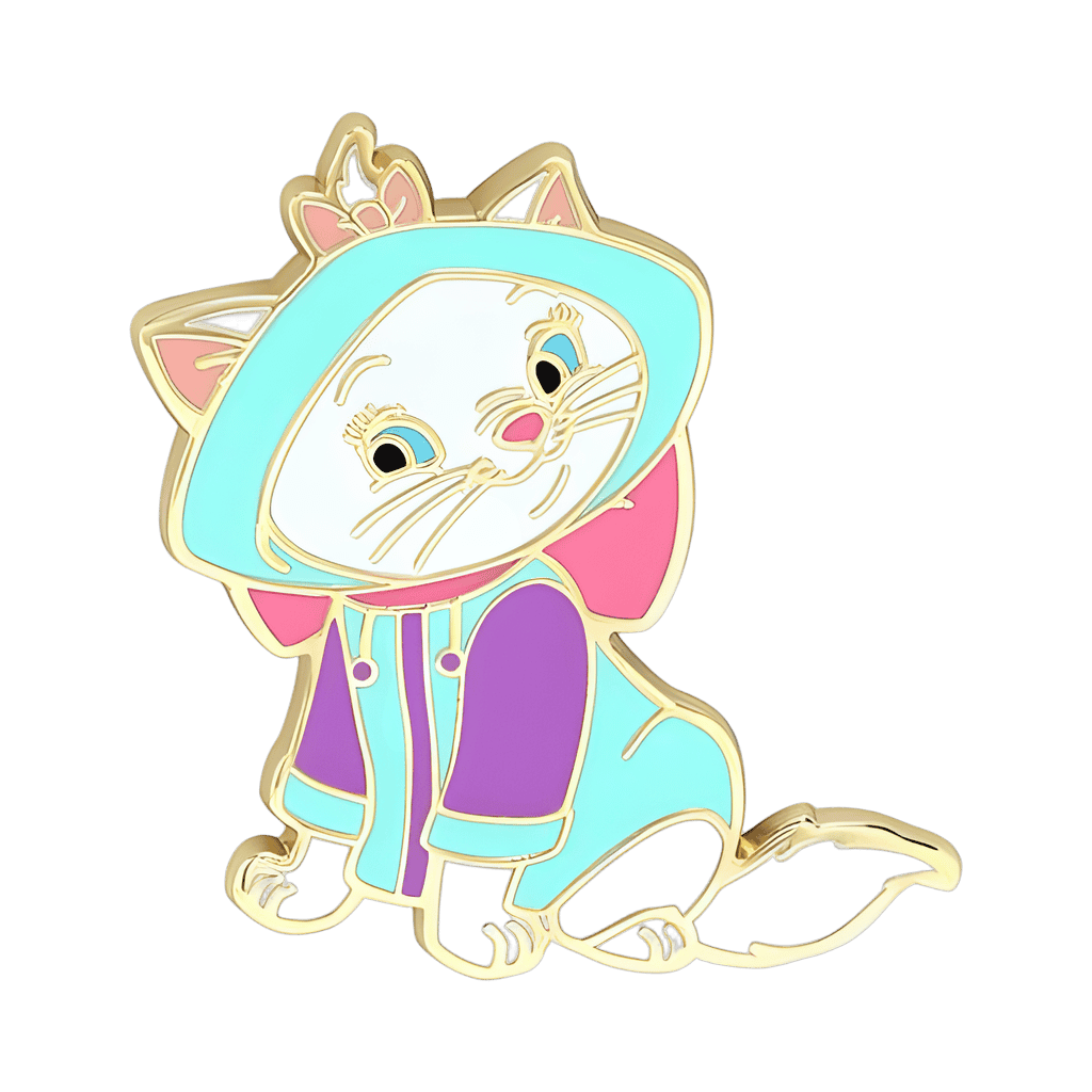 Series 1 - Marie in Turquoise Raincoat Disney pin