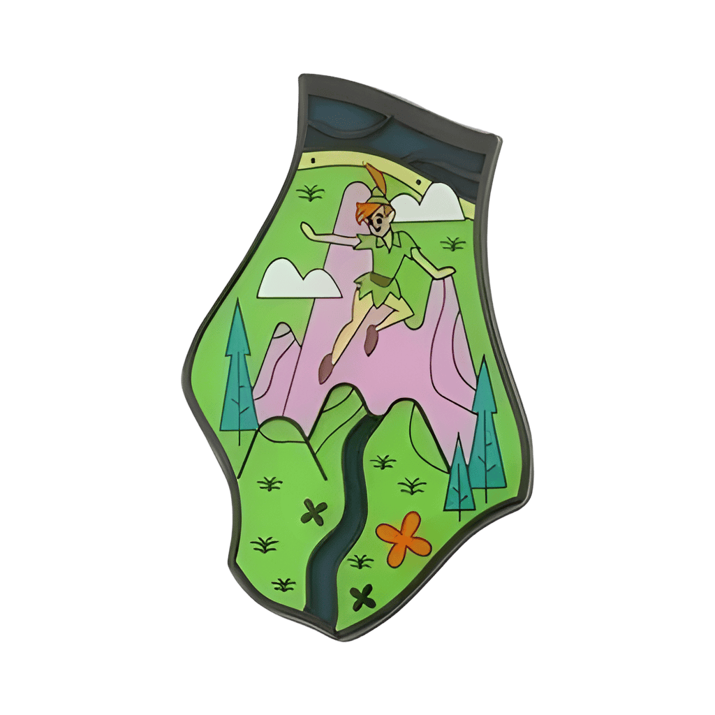 Peter Pan - Neverland map Disney pin