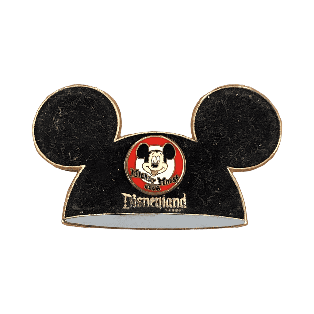 Velvet Mickey Mouse Ears Disney pin