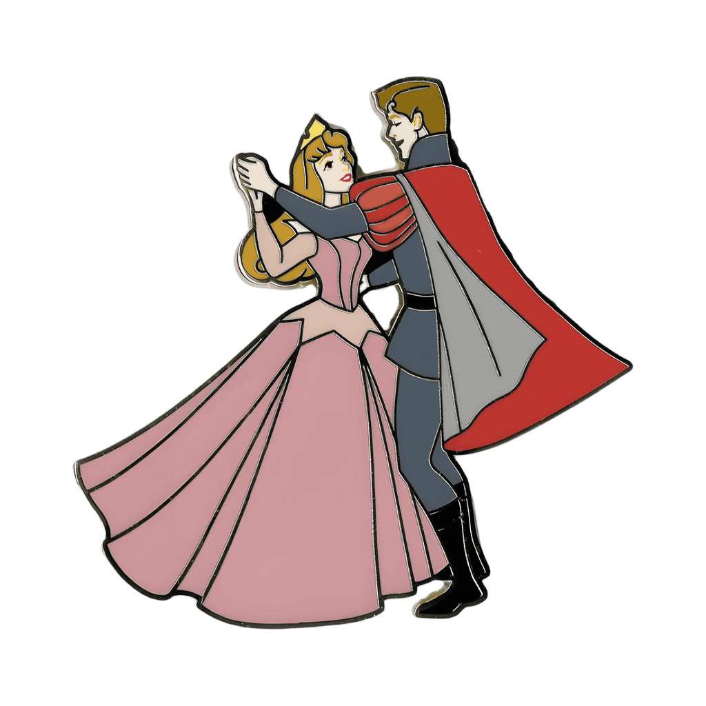 Aurora Dancing with Prince Phillip Disney pin