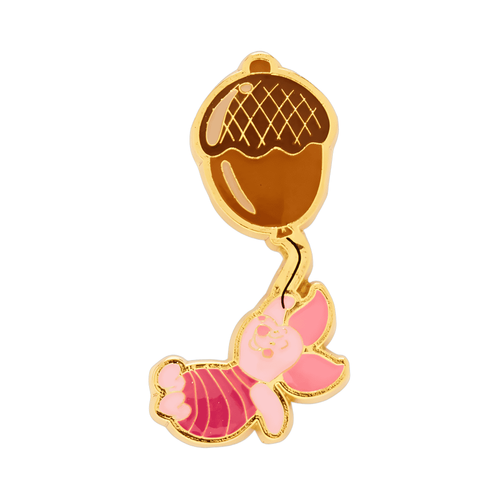 Piglet with Acorn Balloon Disney pin