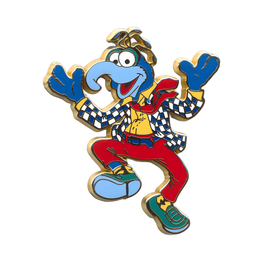 Gonzo in Checkered Jacket and Red Pants Disney pin