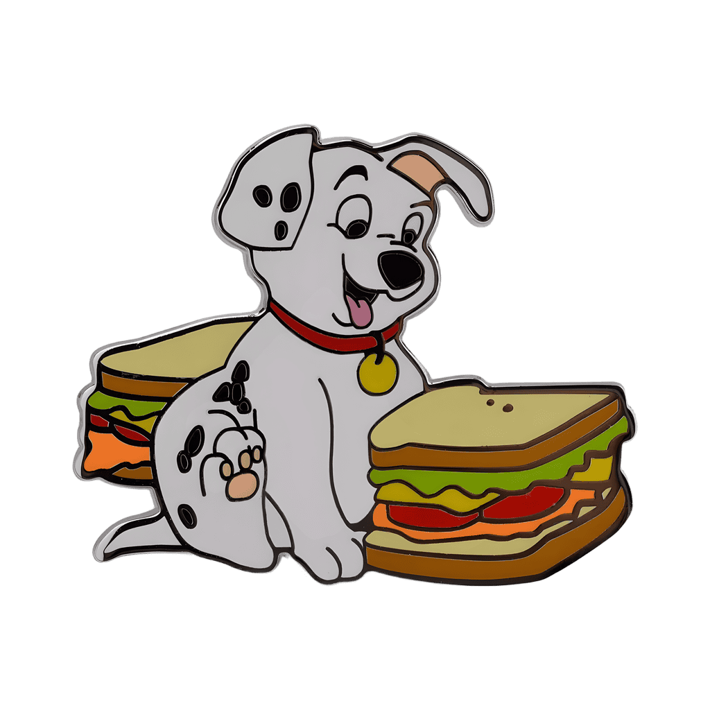 Rolly & Sandwiches Disney pin