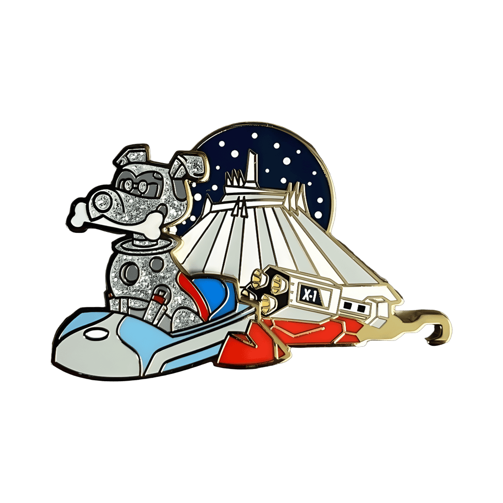 Space Mountain Disney pin