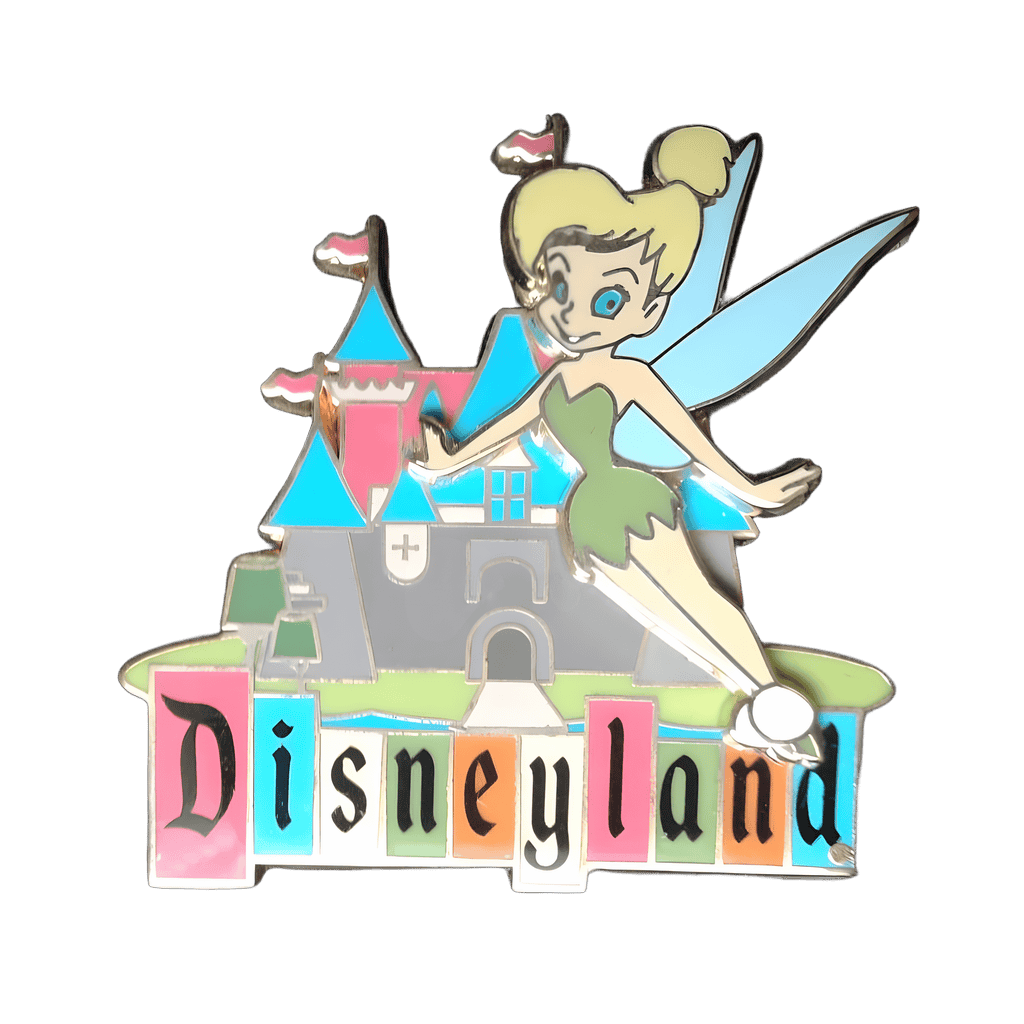 Tinker Bell and Sleeping Beauty Castle Disney pin