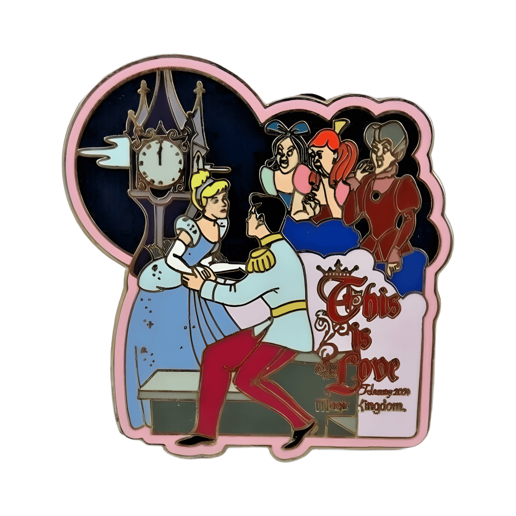 Cinderella and Prince Charming Disney pin