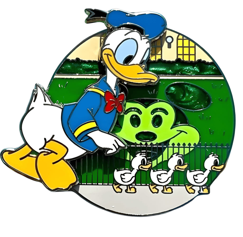Donald Duck and Ducklings Disney pin