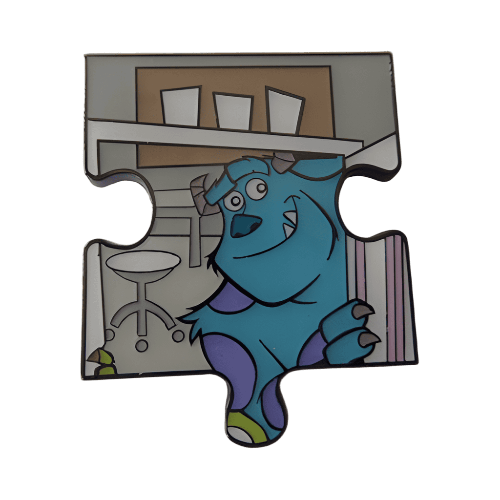 Sulley Puzzle Piece Disney pin