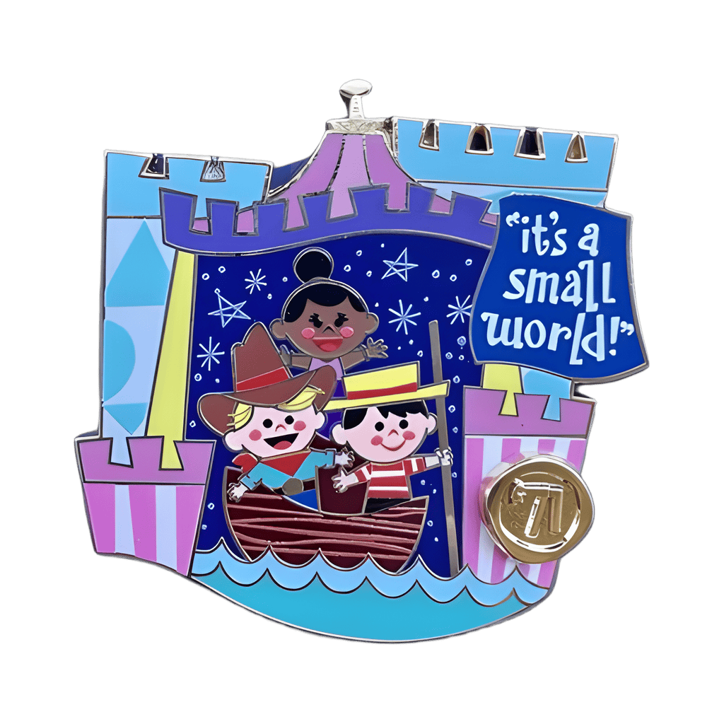 it's a small world Disney pin