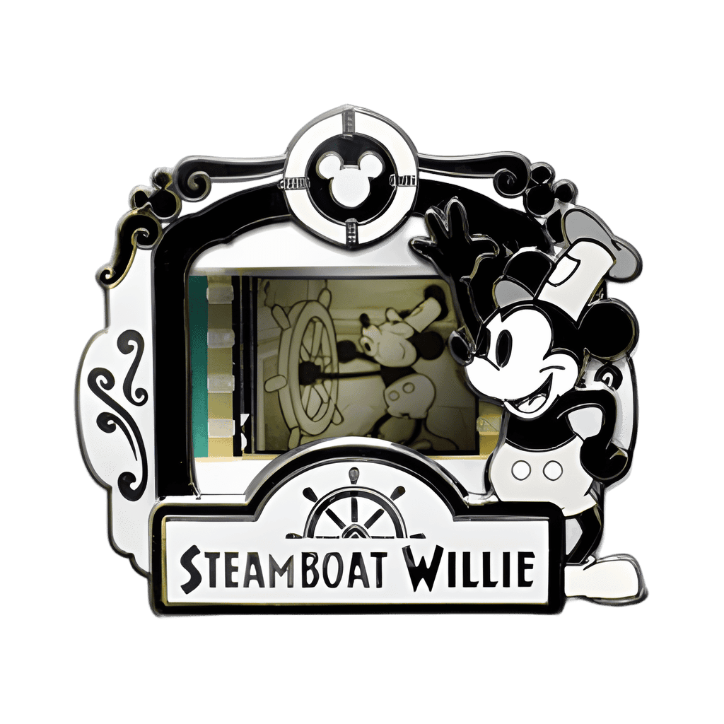 Steamboat Willie Disney pin