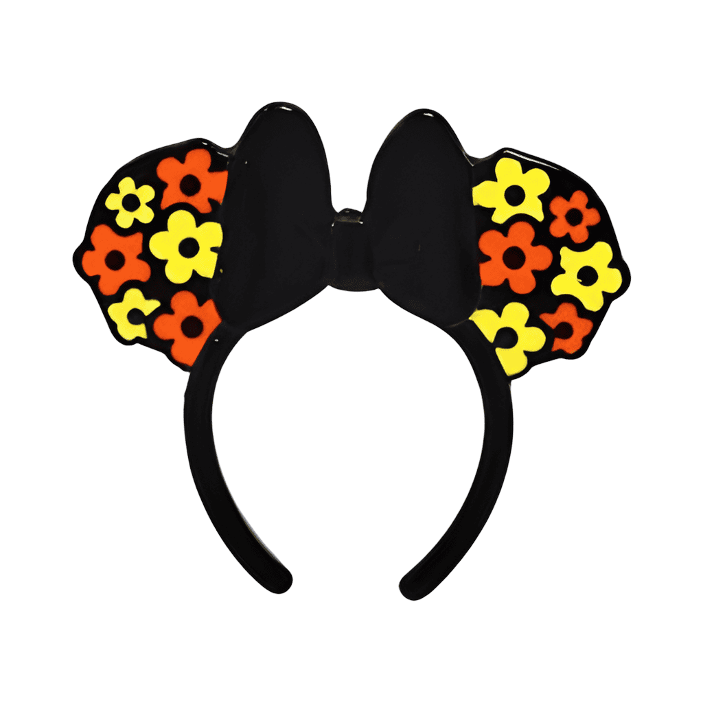 Orange & Yellow Flowers Disney pin