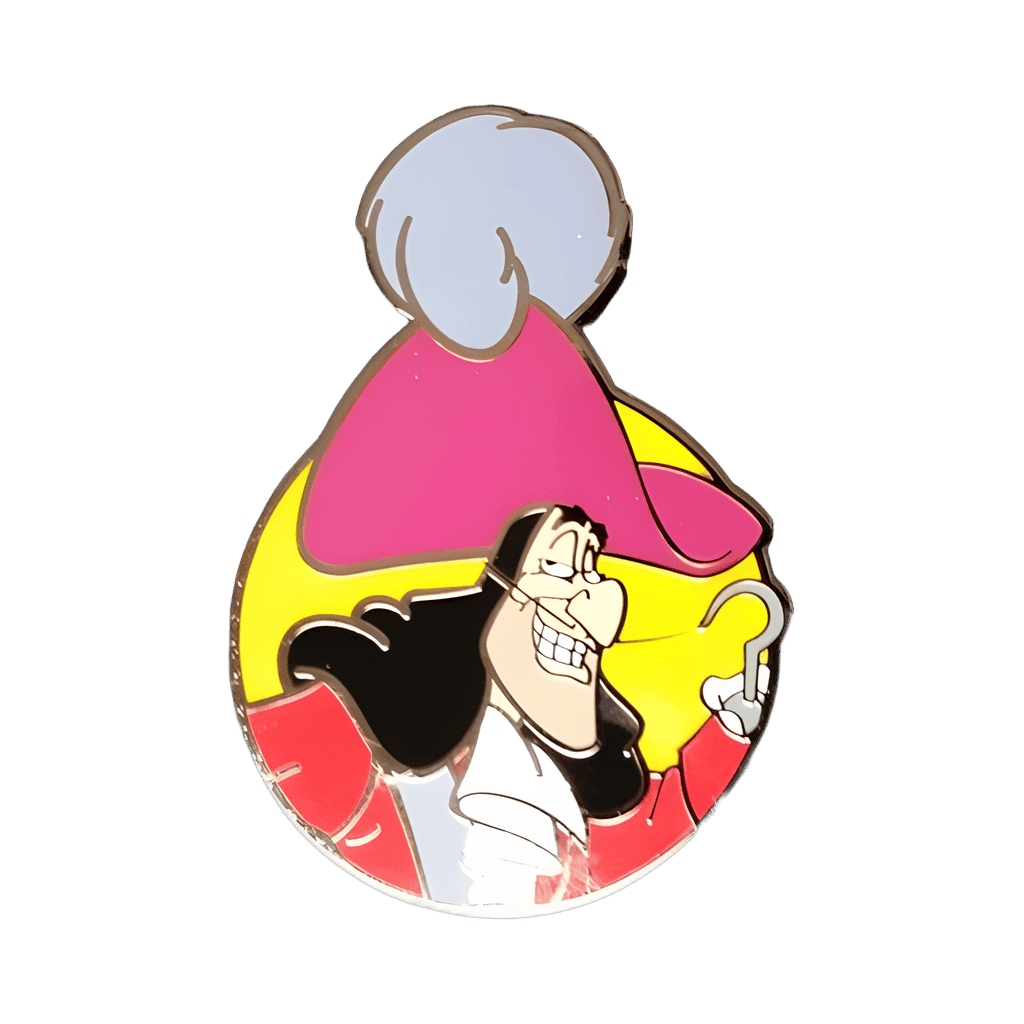 Captain Hook Disney pin
