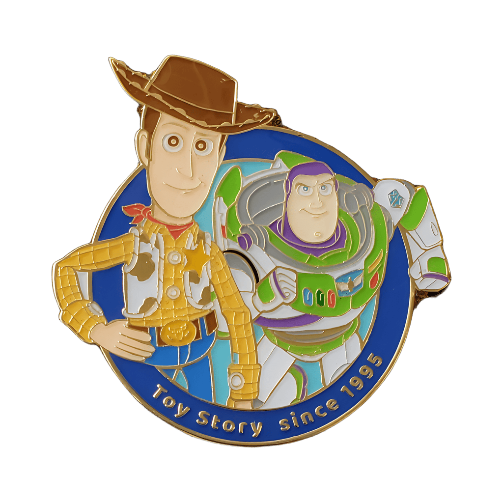 Woody and Buzz Lightyear Disney pin
