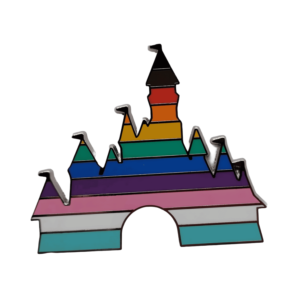 Disneyland Castle Pride Disney pin