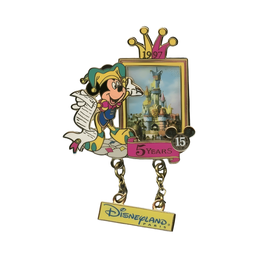 Mickey and Castle - 5th Anniversary Disney pin