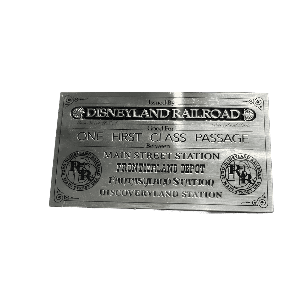 Disneyland Railroad Ticket Disney pin
